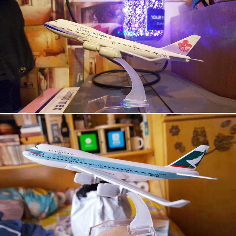 Miniatur Diecast Pesawat Terbang Malaysia Airlines A320 Airbus A380 Boeing B737 B777 B787 16CM Skala 1 / 400