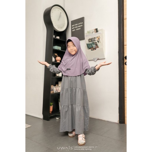 New Bergo Maisha Kids Original by uwais hijab
