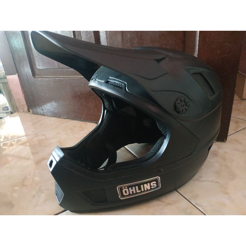 Helm polygon Tharsus Repaint sepeda MTB downhill
