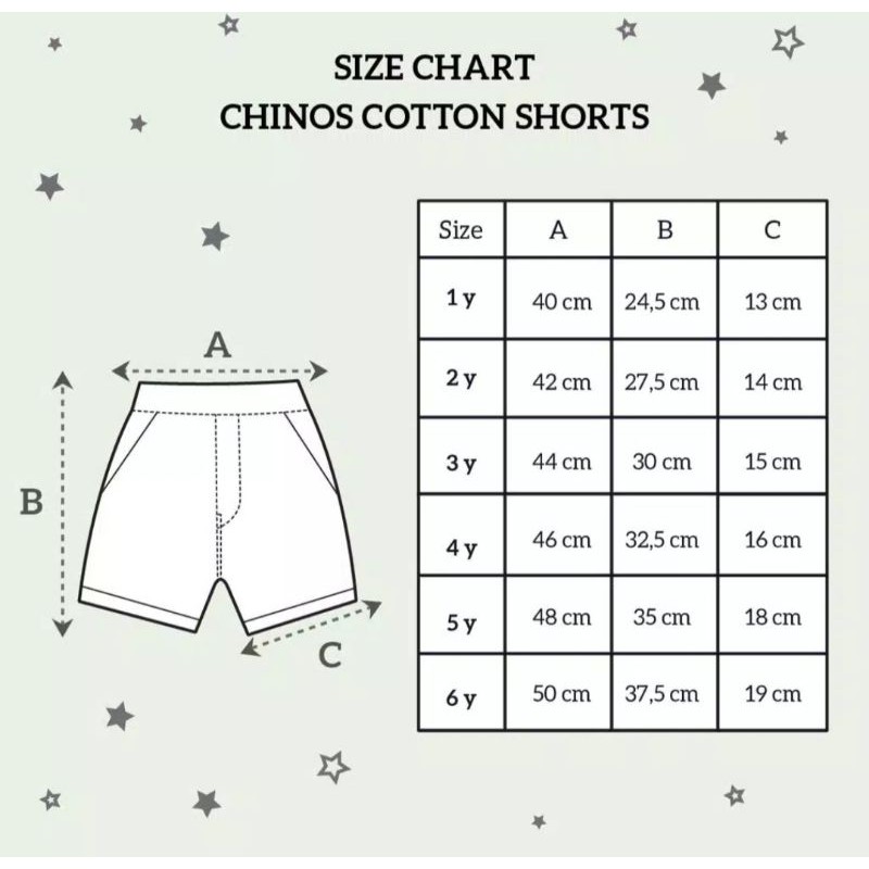 Chinos Cotton Shorts dan Jogger Pants by Little Palmerhaus