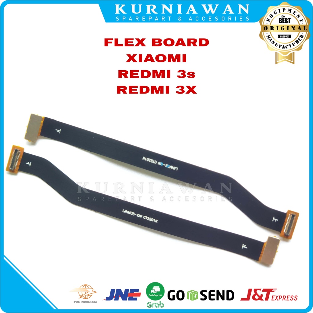 Flexible Ui Board Xiaomi Redmi 3s 3x Fleksibel Penghubung Mesin Konektor Charger