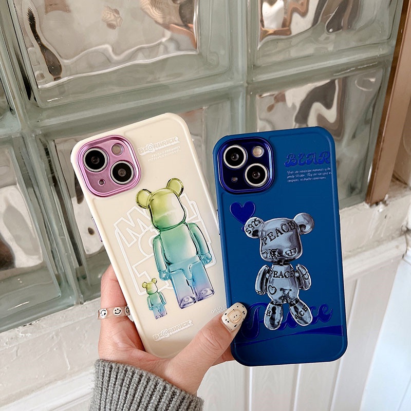 Soft Case Hp Gambar Kartun Beruang Untuk Iphone 13pro / Max / 12 / 11pro Max / X / Xs / Xsmax / 7 / 8plus