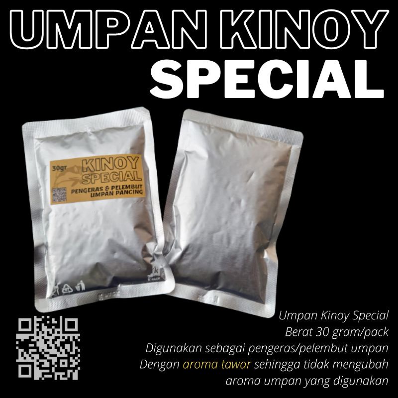 Umpan KINOY 30gram - Umpan Praktis dan Hemat