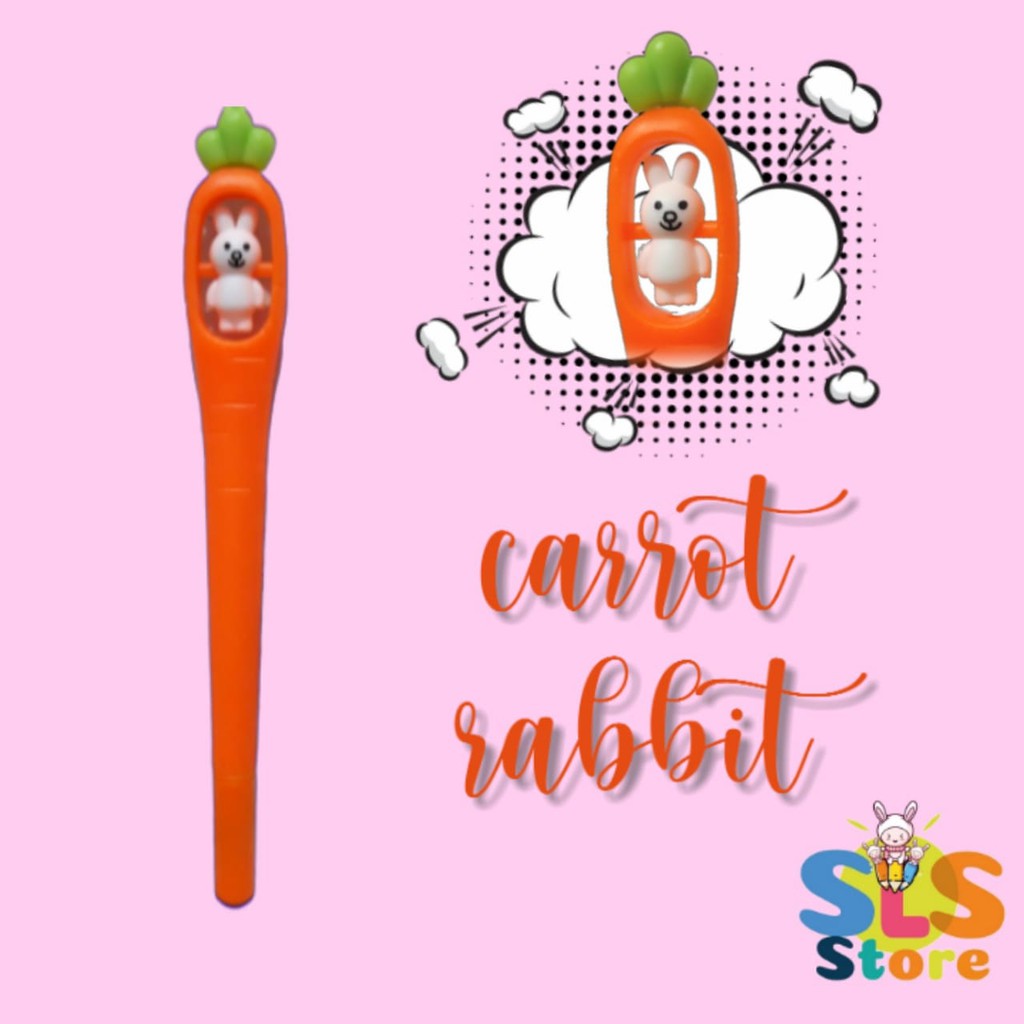 

Pulpen Karakter Carrot Rabbit