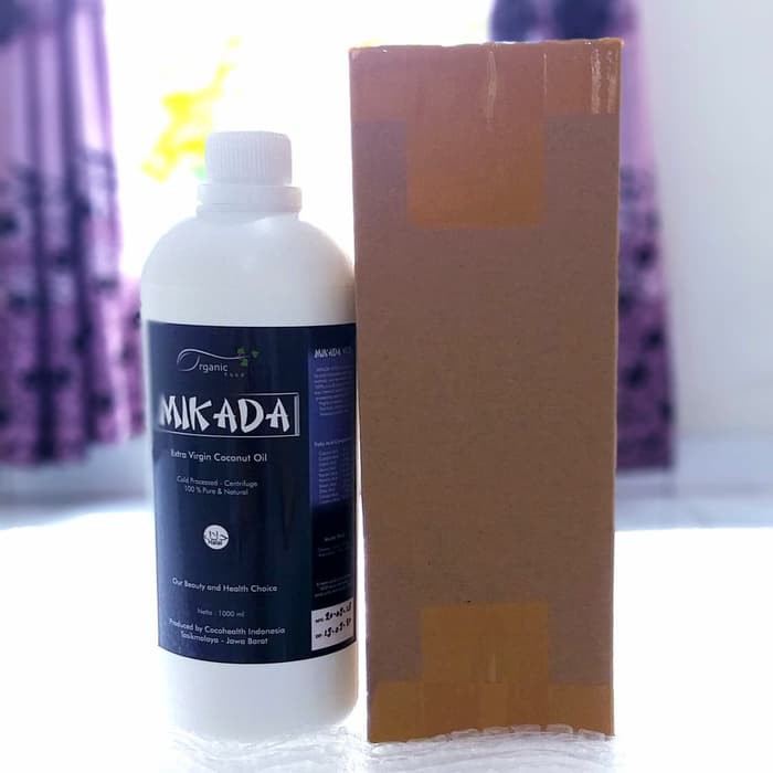 

MIKADA Extra Virgin Coconut Oil VCO 1000ml / 1000 ml /1 liter