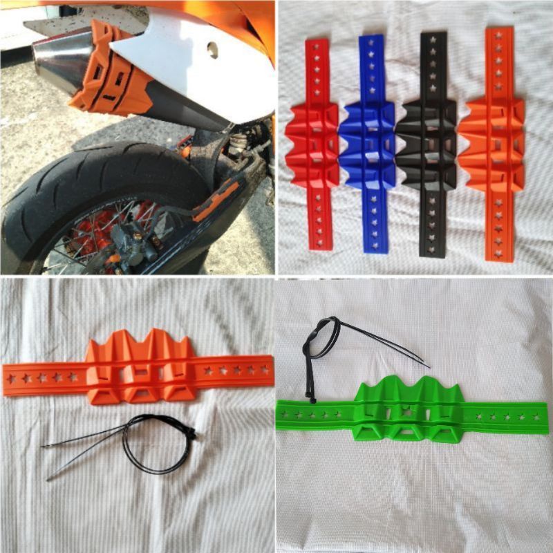 pelindung silincer knalpot GP7 OVER CLD Norifumi 4Tak
