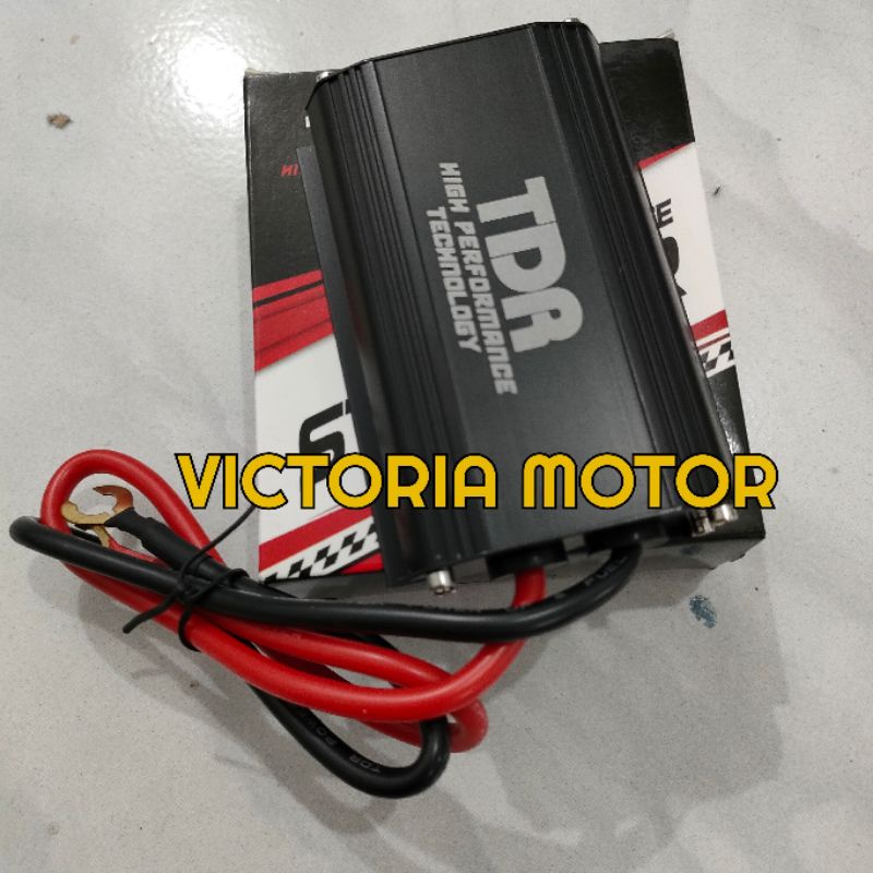 Stabilizer Voltage baterai Aki motor TDR/ Penghemat daya listrik lampu motor HID Neon LED lampu