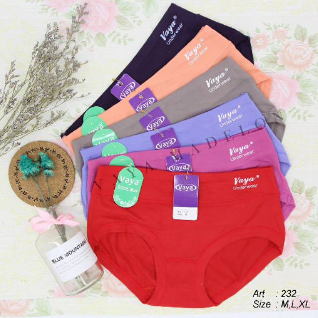 "PROMO 12.12"  Celana Dalam Wanita Vaya Underwear Art 232