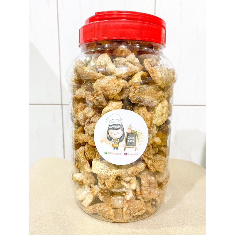 

Kerupuk babi homemade - Non halal