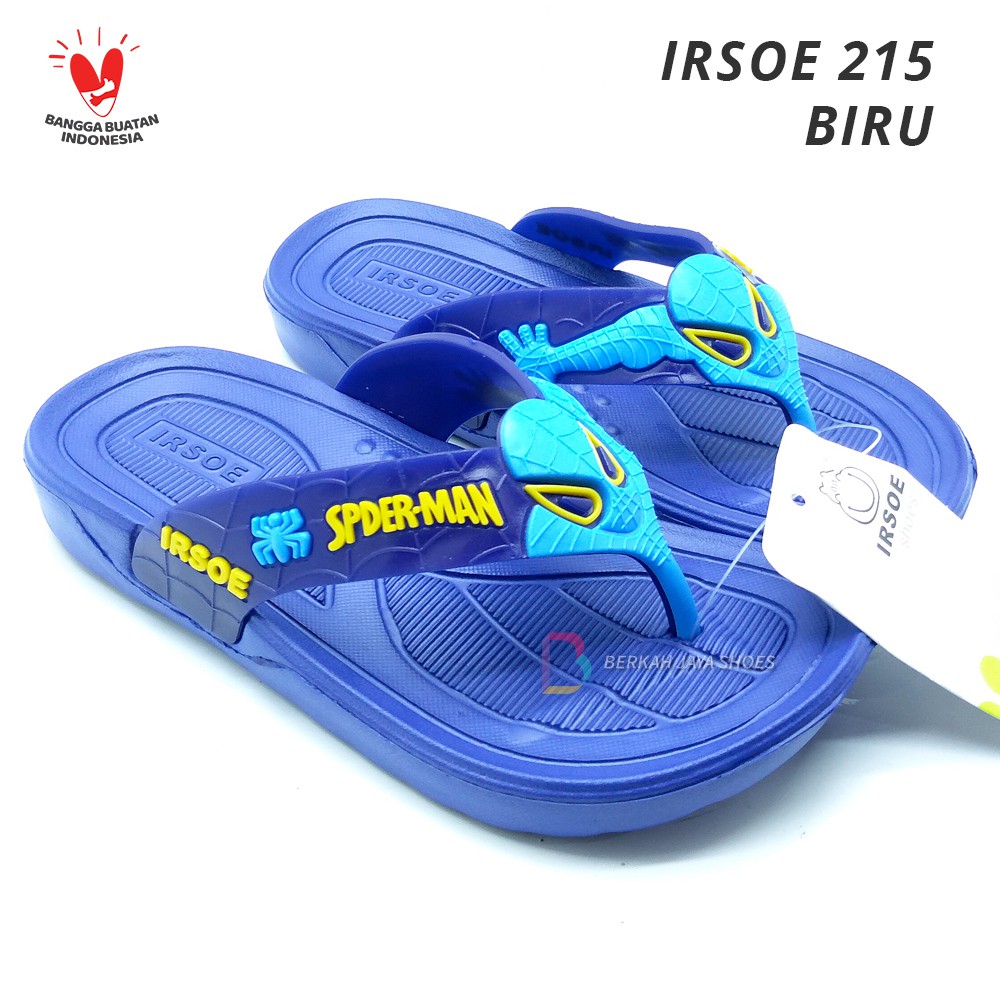 Sandal Karet Anak - Sandal Jepit Karet Anak Laki - Laki Irsoe KC 215 24-29