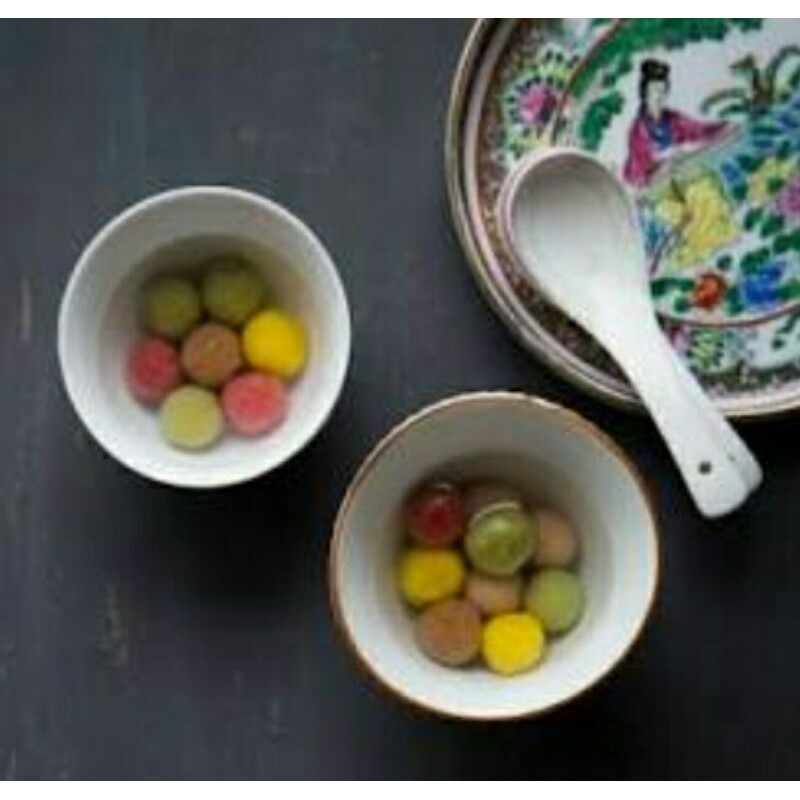 

Onde Jahe min order 3 Bks ( sweet glutinous balls dessert ) Tang yuan isi 20-30 pcs