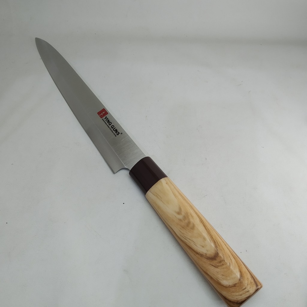 Pisau dapur ramping 8&quot; 8 inch motif kayu