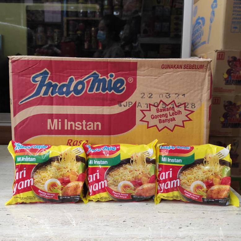 

{BISA COD} Indomie Kari Ayam 1 dus 40 pcs DISKON [Kode 1|Kode 2|Kode 3|Kode 4|Kode 5|Kode 6|Kode