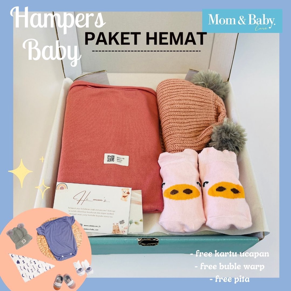 Hampers Bayi /Gift Box Baby / Kado New Born / Kado Bayi/ Baju Bayi / Paket Hadiah Bayi / Hampers Baby Boy