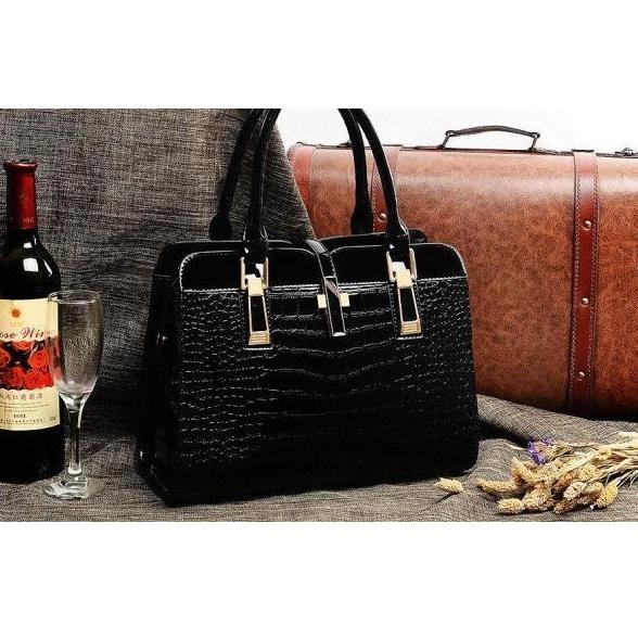 ZWE.– LILAC BAG U11067 TAS SELEMPANG HANDBAG PESTA CROCO Hand Bag Wanita Import Tas Tangan Wanita Ji