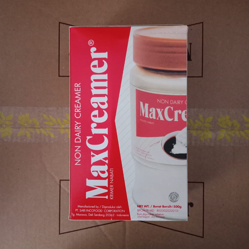 Max Creamer Non Dairy Creamer 500gr