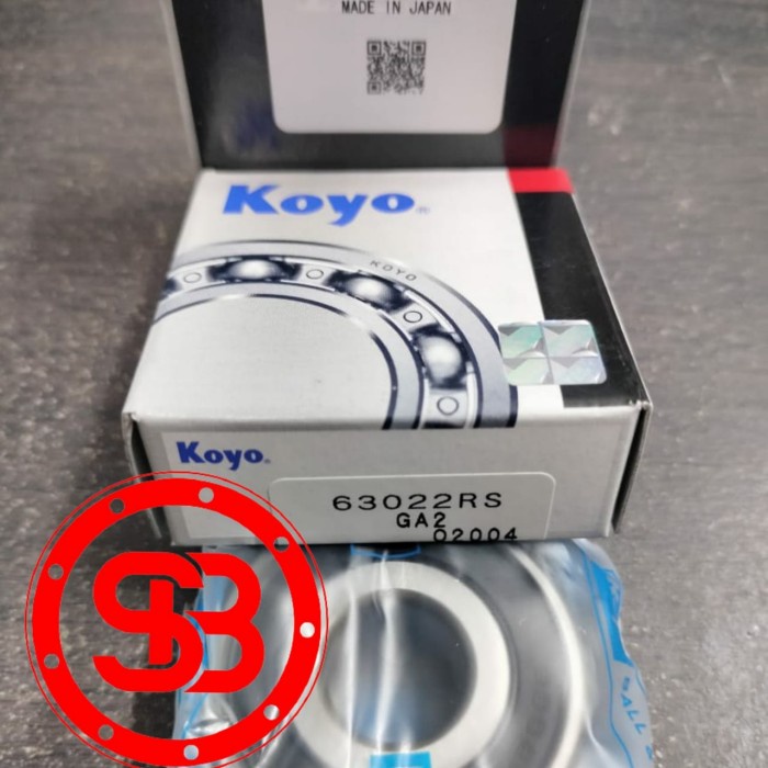 BEARING 6302 2RS / 6302 2RS C3 KOYO JAPAN ORIGINAL