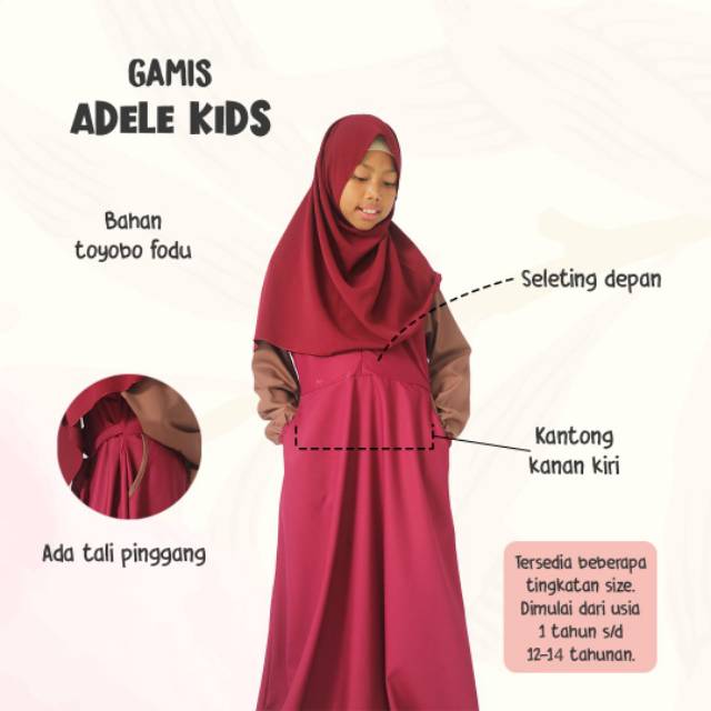 RIYANI KID GAMIS ANAK REMAJA TOYOBO FODU