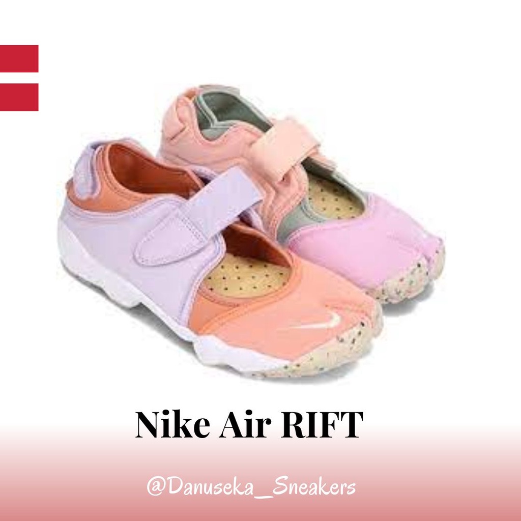 Sepatu Wanita Nike Air Rift BR Crimson  Bliss / Lillac / Pink