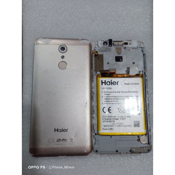lcd batre kesing original copotan haier leisure l7
