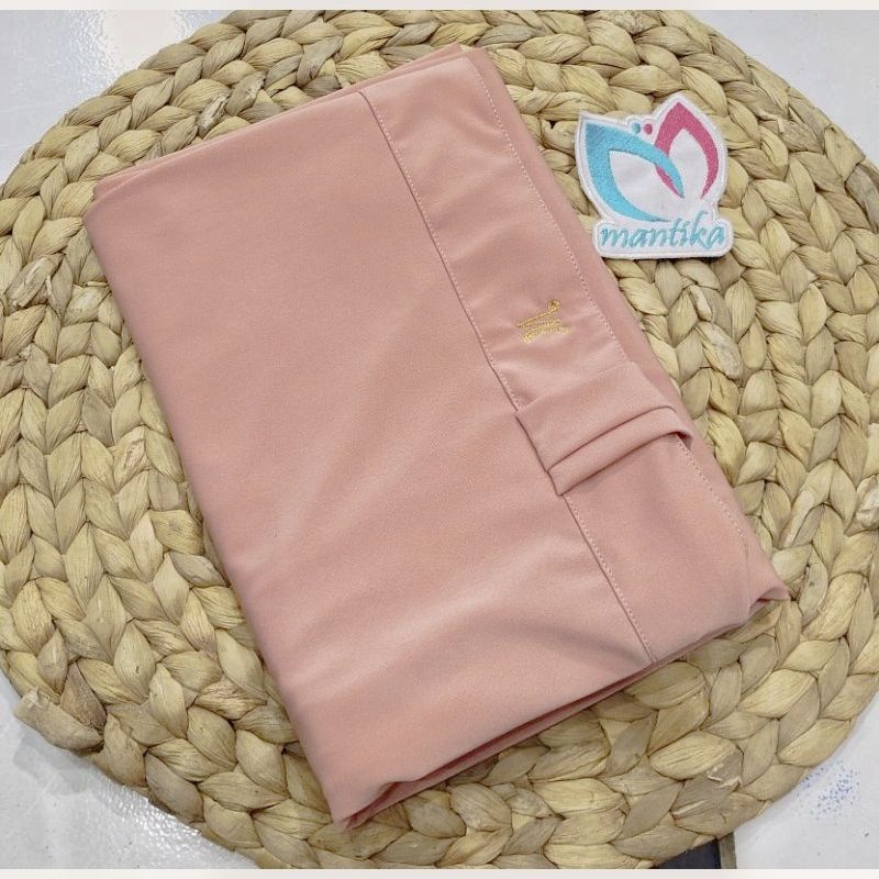 MARYAM JERSEY BERGO TALI HIJAB INSTAN ORIGINAL JERSEY SUPER NON PER-Milova