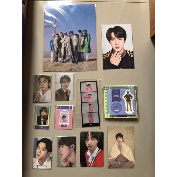 POSTCARD JIN MOTSP, 1 SET FESTA JIN, PC SAMSUNG, MPC JHOPE
