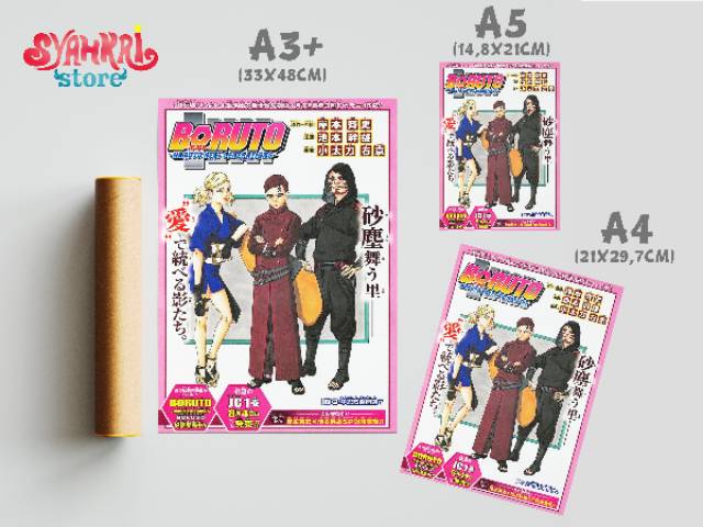 POSTER BORUTO CHAPTER 1-9-2