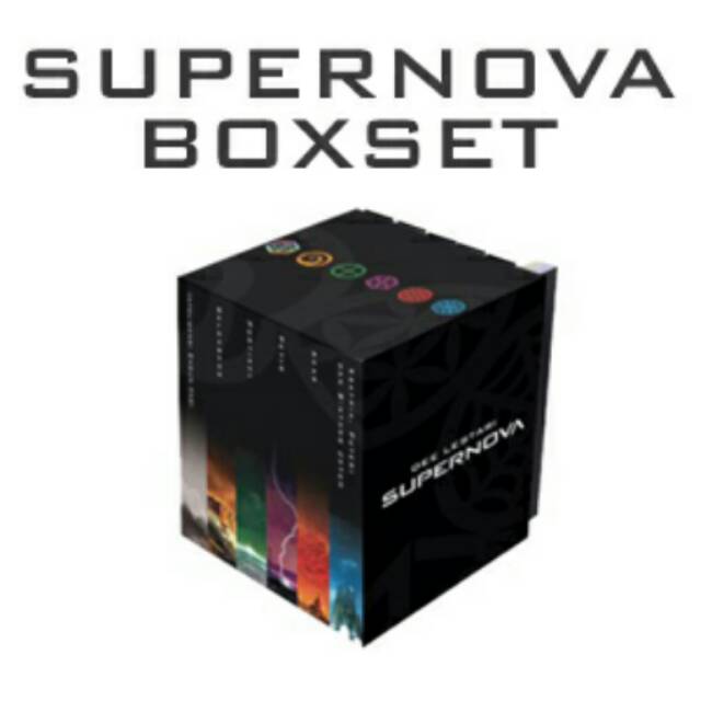 Novel Supernova Boxset - Dee Lestari