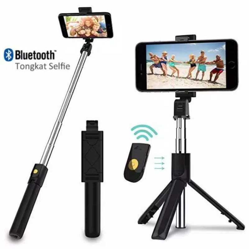 Tripod tongsis bluetooth