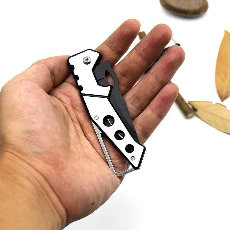 pisau saku lipat mini serbaguna portable knife survival W46 W33