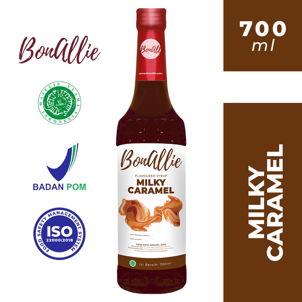 Bonallie Premium Syrup Milky Caramel