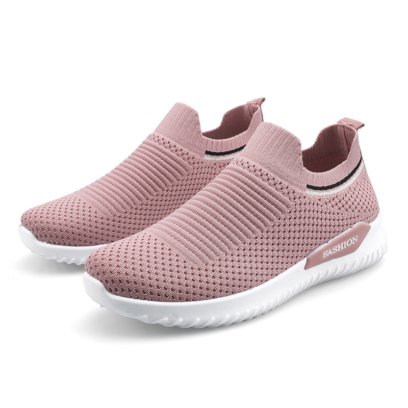 Sepatu Sneaker Wanita Import - Sneaker Slip-On Y2 Running Shoes - Sepatu Olaharaga Cewe Santai