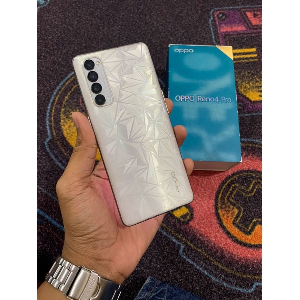 Oppo Reno 4pro [ram 8/256gb] original Oppo lengkap (Second)