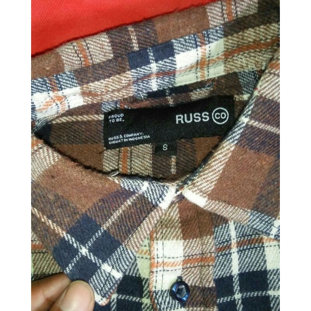 FLANEL PRIA brown RUSS CO