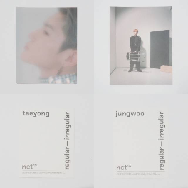 NCT 127 - TAEYONG & JUNGWOO REGULAR-IRREGULAR Postcard