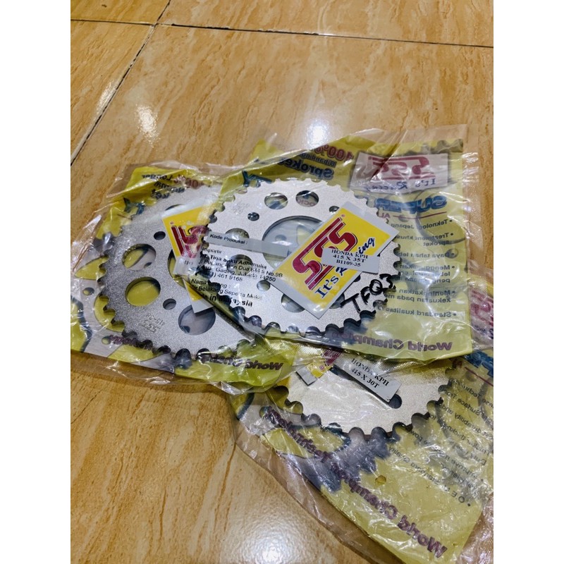 GEAR BELAKANG SSS 415 HONDA KPH SUPRA 125 KARISMA
