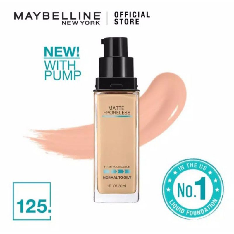 Foundation Fit Me! Matte+Poreless Maybelline READY STOK