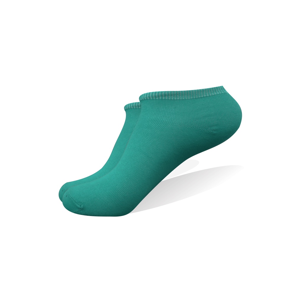 Kaos kaki Pendek / Mata Kaki  Ankle LowCut Polos (BISA PILIH WARNA)-MK- HIJAU TOSCA