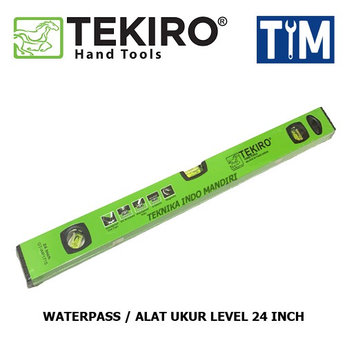 TEKIRO Waterpass Magnet Panjang 24 INCH / Alat Ukur Level 60 CM