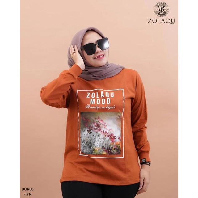 Zolaqu Ori Terbaru Zolaqu Kaos Wanita Zolaqu Jumbo Fashion wanita