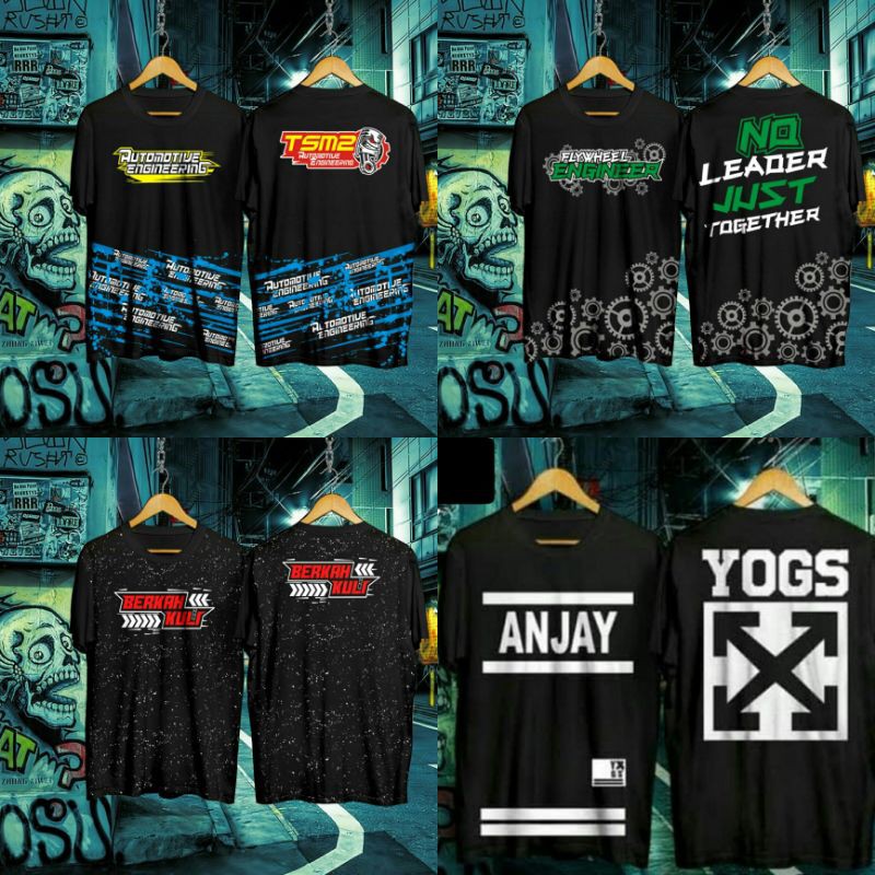 Shalch trendy Kaos Distro Racing Star