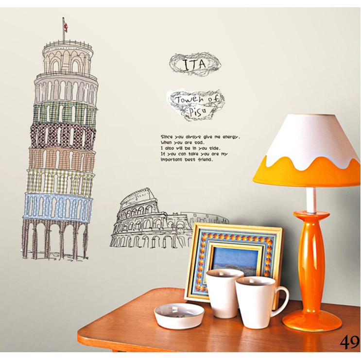 Wallstiker 49 Menara Pissa