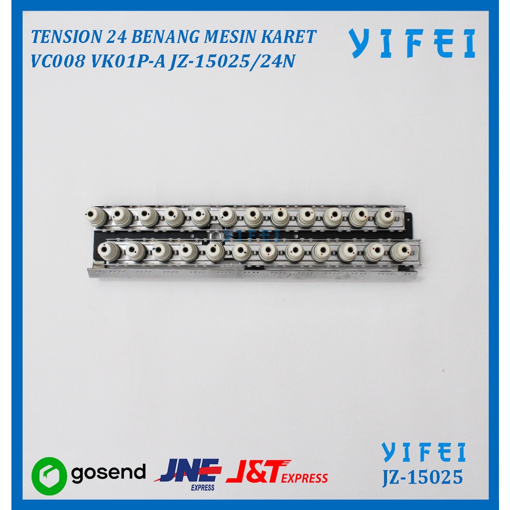 TENSION 24 BENANG MESIN KARET VC008 VK01P-A YIFEI-15025/24N