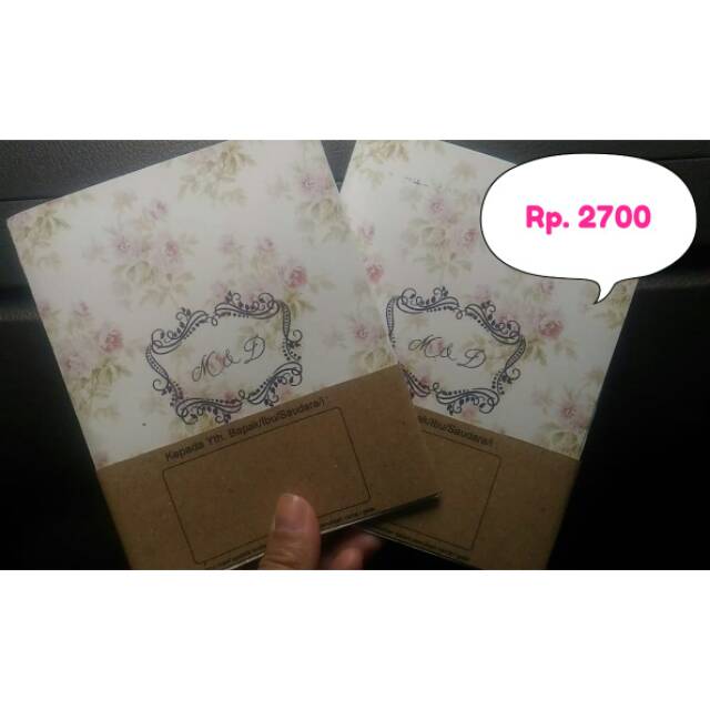 

Undangan buku uk. A6