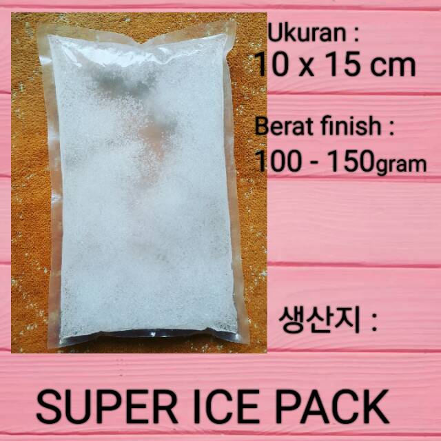 ice gel 100/150gr 10x15cm FINISH PRODUK termurah terlaris di Indonesia