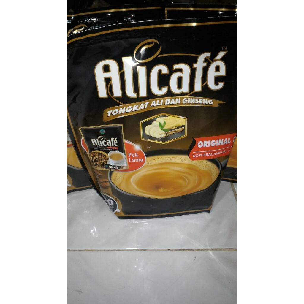 

Alicafe 5in1 Kopi Pracampur dengan Tongkat Ali dan Ginseng Power Root