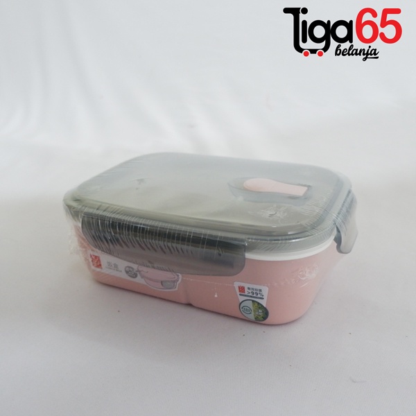 365 LUNCH BOX #40823 Kotak Makan / Tempat Makan Bento / Container / Bekal Sekolah Kerja