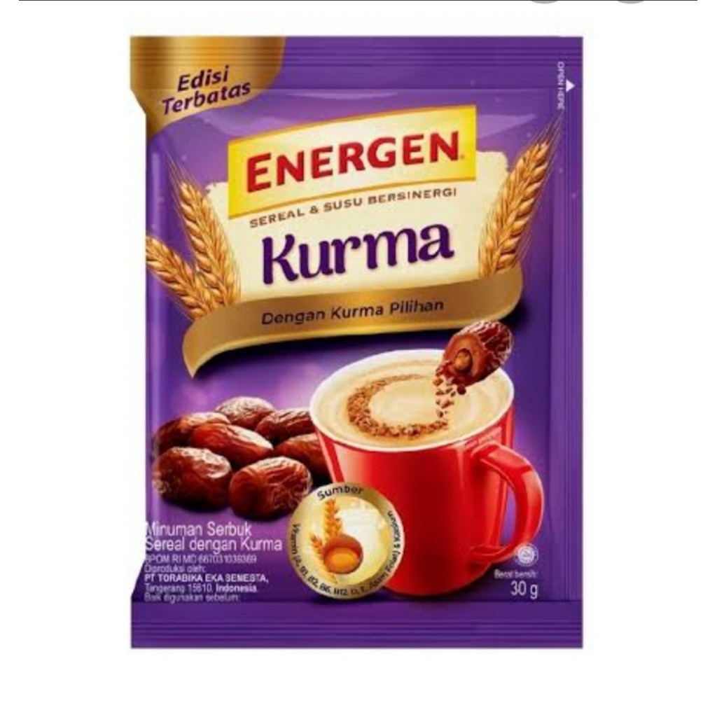 

Energen Kurma 5 sachet @ 30g