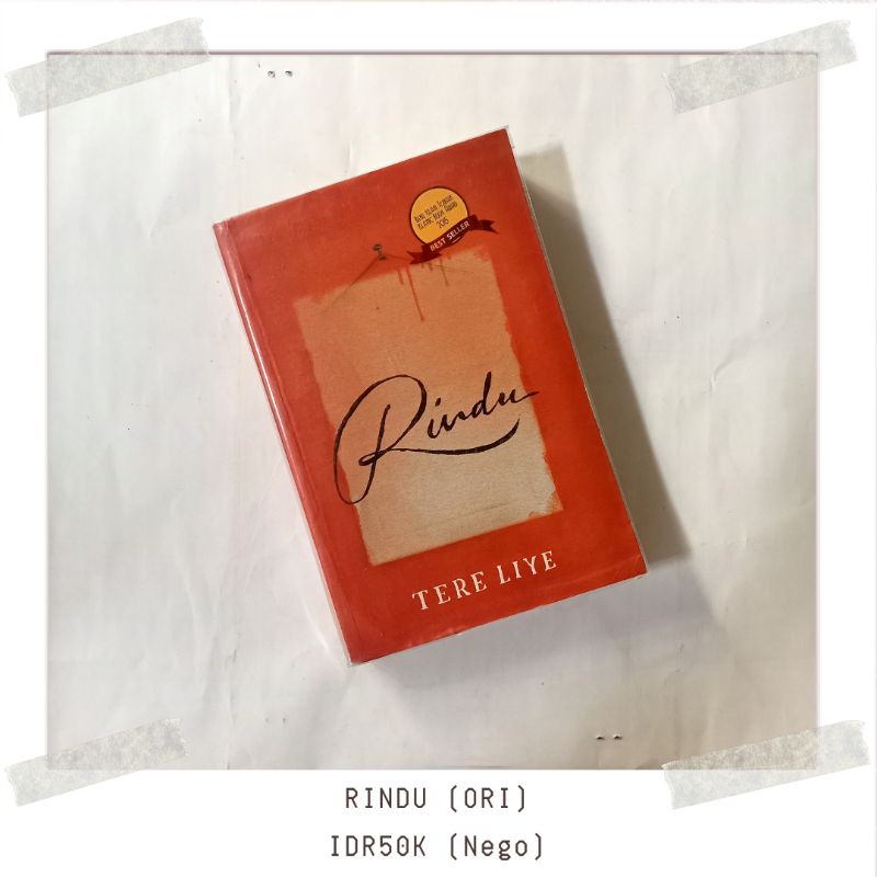 [PRELOVED] Rindu Tere Liye