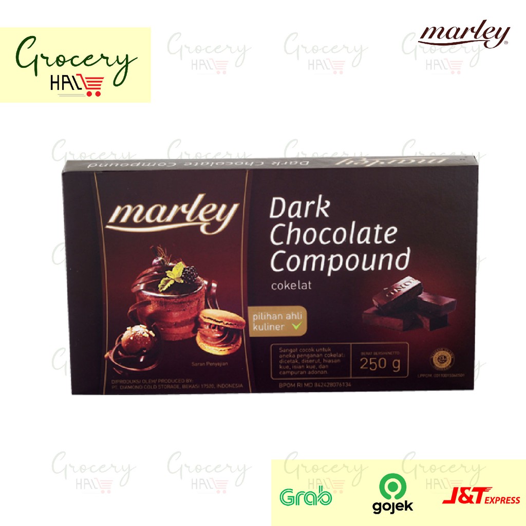 

MARLEY DARK CHOCOLATE COMPOUND 250 GR
